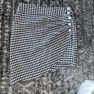 GINGHAM ZARA SKIRT